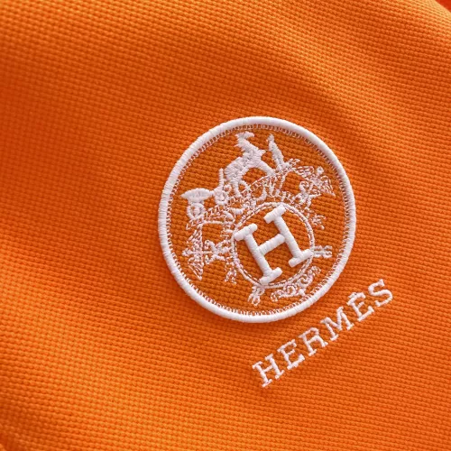 Replica Hermes T-Shirts Short Sleeved For Men #1349146 $92.00 USD for Wholesale
