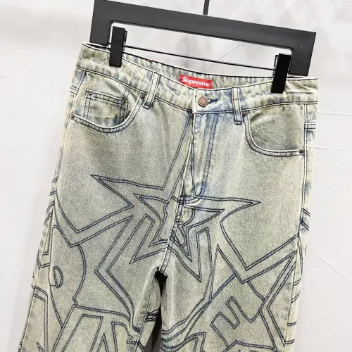 Replica Supreme Jeans For Men #1349293 $60.00 USD for Wholesale