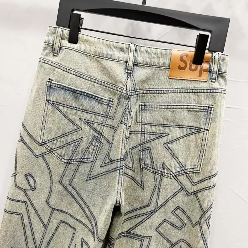 Replica Supreme Jeans For Men #1349293 $60.00 USD for Wholesale