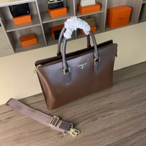 Replica Prada AAA Man Handbags #1349406 $158.00 USD for Wholesale