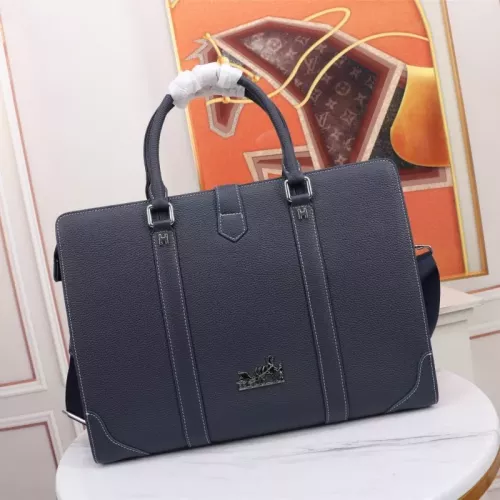 Replica Hermes AAA Man Handbags #1349562 $162.00 USD for Wholesale