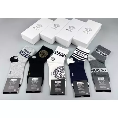 Cheap Versace Socks For Men #1349591, $$25.00 USD On Versace Socks