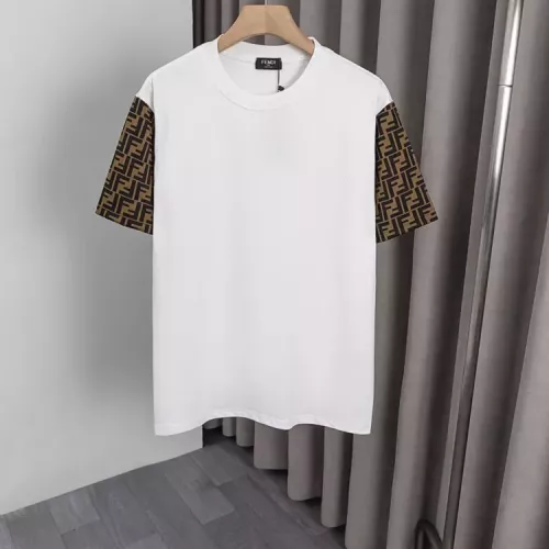 Cheap Fendi T-Shirts Short Sleeved For Unisex #1349745, $$32.00 USD On Fendi T-Shirts