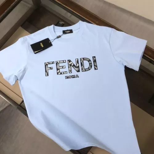 Cheap Fendi T-Shirts Short Sleeved For Unisex #1349830, $$42.00 USD On Fendi T-Shirts