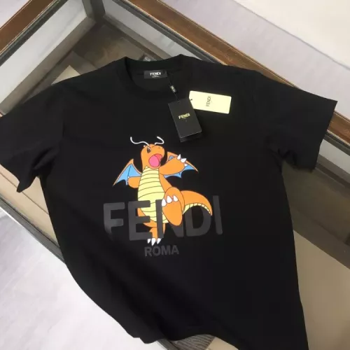 Cheap Fendi T-Shirts Short Sleeved For Unisex #1349833, $$42.00 USD On Fendi T-Shirts