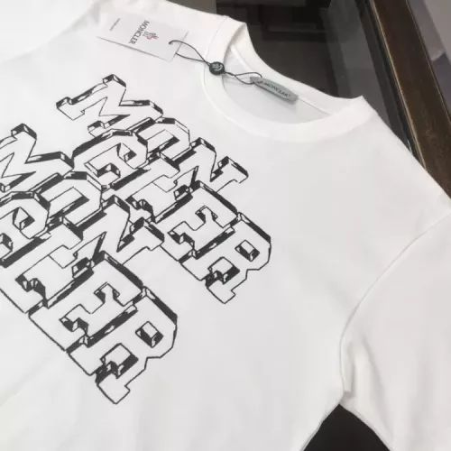 Replica Moncler T-Shirts Short Sleeved For Unisex #1349957 $42.00 USD for Wholesale