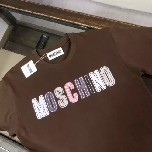 Replica Moschino T-Shirts Short Sleeved For Unisex #1349966 $42.00 USD for Wholesale