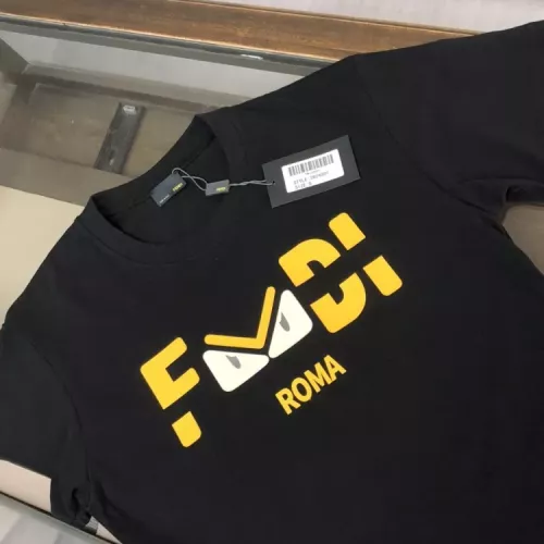 Replica Fendi T-Shirts Short Sleeved For Men #1349990 $42.00 USD for Wholesale