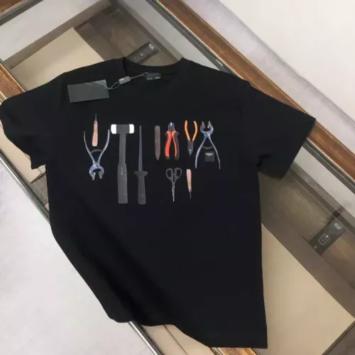 Cheap Fendi T-Shirts Short Sleeved For Men #1349991, $$42.00 USD On Fendi T-Shirts