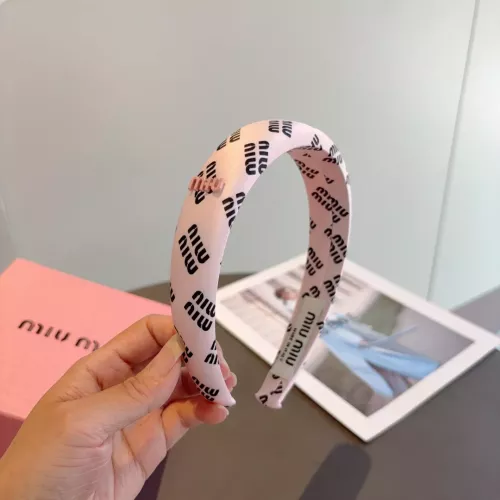 Replica MIU MIU Headband For Women #1350109 $27.00 USD for Wholesale