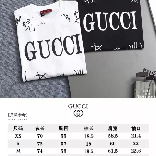 Replica Gucci T-Shirts Short Sleeved For Unisex #1350195 $39.00 USD for Wholesale