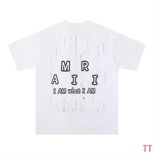 Cheap Amiri T-Shirts Short Sleeved For Unisex #1350208, $$29.00 USD On Amiri T-Shirts