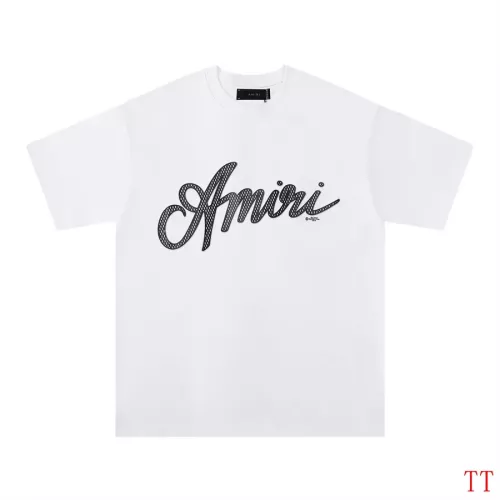Cheap Amiri T-Shirts Short Sleeved For Unisex #1350218, $$29.00 USD On Amiri T-Shirts
