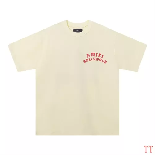 Cheap Amiri T-Shirts Short Sleeved For Unisex #1350221, $$29.00 USD On Amiri T-Shirts