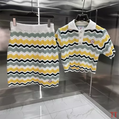 Cheap Casablanca Tracksuits Short Sleeved For Women #1350277, $$100.00 USD On Dirk Bikkembergs Tracksuits