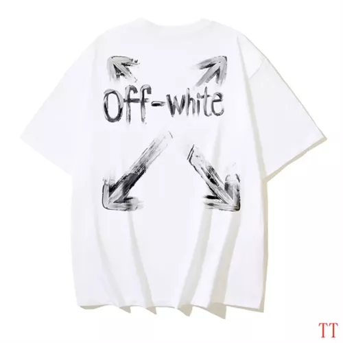 Cheap Off-White T-Shirts Short Sleeved For Unisex #1350344, $$32.00 USD On Off-White T-Shirts