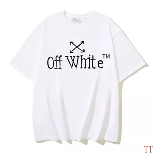 Cheap Off-White T-Shirts Short Sleeved For Unisex #1350351, $$32.00 USD On Off-White T-Shirts