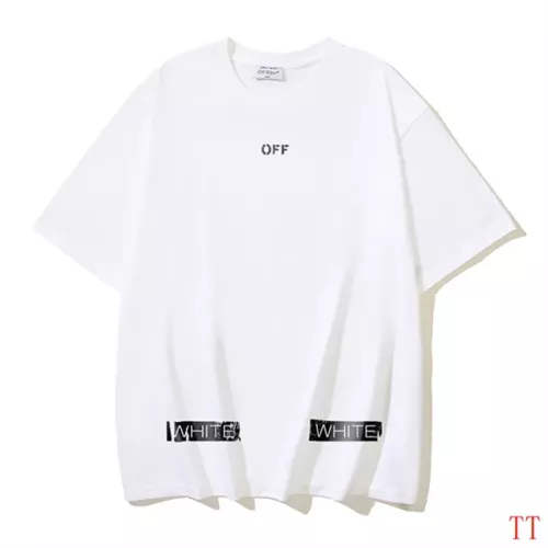 Cheap Off-White T-Shirts Short Sleeved For Unisex #1350360, $$29.00 USD On Off-White T-Shirts
