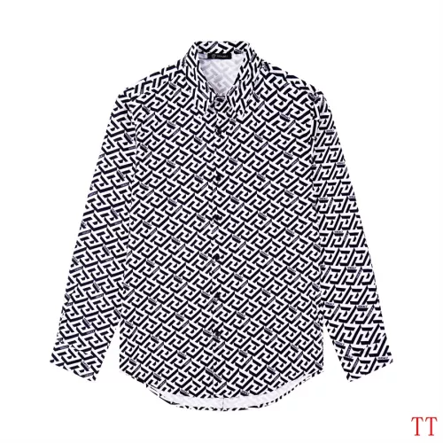 Cheap Versace Shirts Long Sleeved For Men #1350369, $$39.00 USD On Versace Shirts