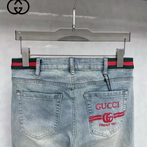 Replica Gucci Jeans For Men #1350386 $48.00 USD for Wholesale