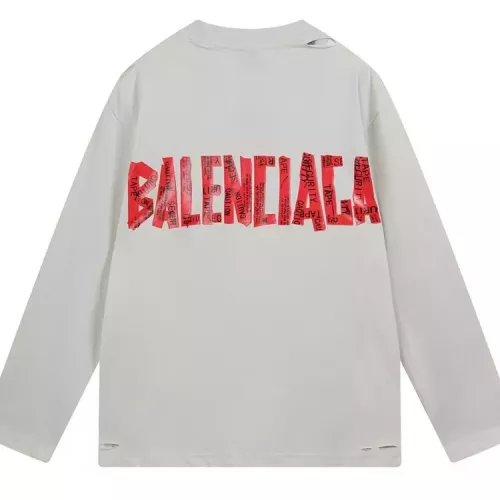 Cheap Balenciaga T-Shirts Long Sleeved For Unisex #1350393, $$45.00 USD On Balenciaga T-Shirts