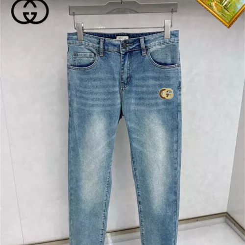 Replica Gucci Jeans For Men #1350395 $48.00 USD for Wholesale