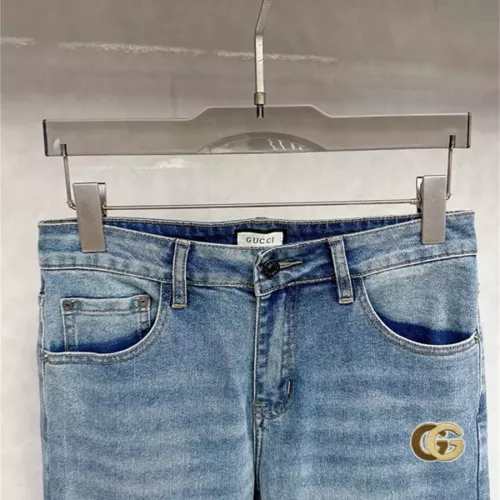 Replica Gucci Jeans For Men #1350395 $48.00 USD for Wholesale