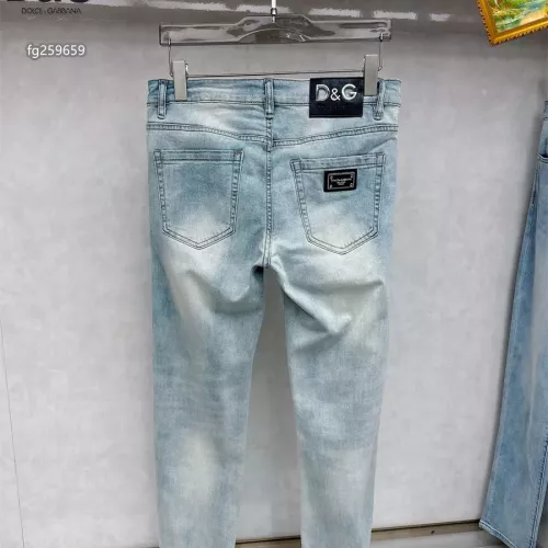 Replica Dolce & Gabbana D&G Jeans For Men #1350400 $48.00 USD for Wholesale