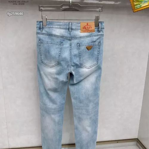 Replica Prada Jeans For Men #1350402 $48.00 USD for Wholesale