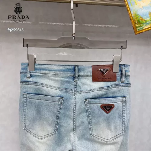 Replica Prada Jeans For Men #1350407 $48.00 USD for Wholesale