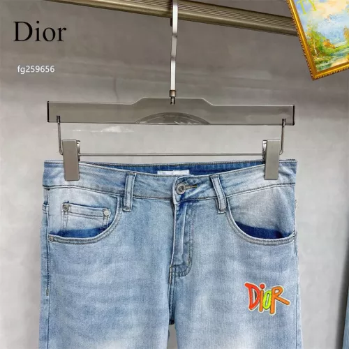 Replica Christian Dior Jeans For Men #1350410 $48.00 USD for Wholesale