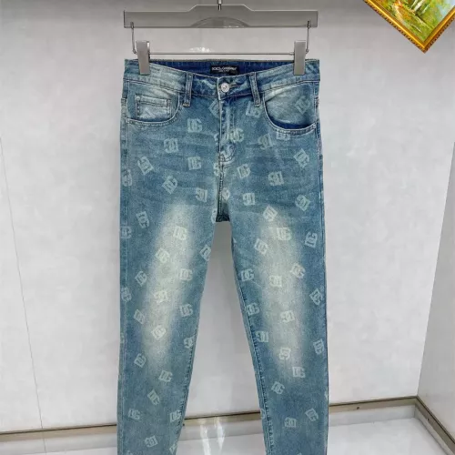 Replica Dolce & Gabbana D&G Jeans For Men #1350412 $48.00 USD for Wholesale