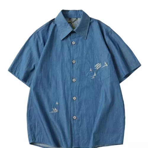 Cheap Louis Vuitton LV Shirts Short Sleeved For Unisex #1350417, $$56.00 USD On Louis Vuitton LV Shirts