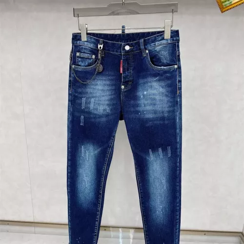 Replica Dsquared Jeans For Men #1350419 $48.00 USD for Wholesale