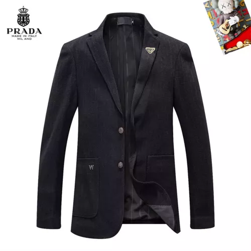 Cheap Prada Jackets Long Sleeved For Men #1350424, $$68.00 USD On Prada Jackets