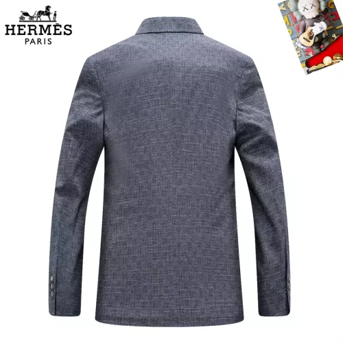 Replica Hermes Jackets Long Sleeved For Men #1350432 $68.00 USD for Wholesale