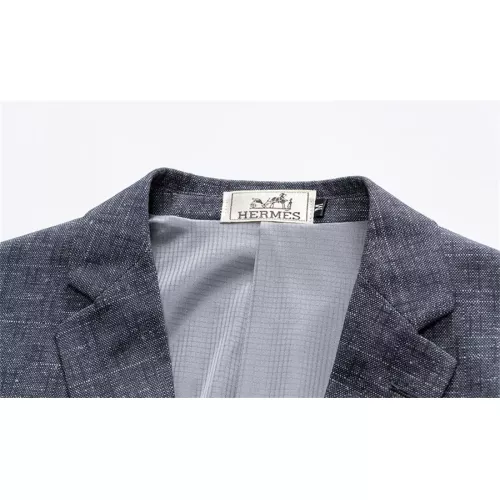 Replica Hermes Jackets Long Sleeved For Men #1350432 $68.00 USD for Wholesale