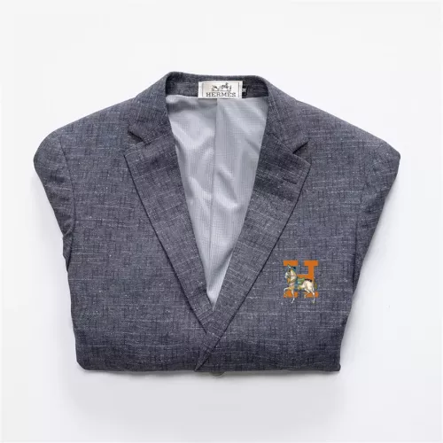 Replica Hermes Jackets Long Sleeved For Men #1350432 $68.00 USD for Wholesale