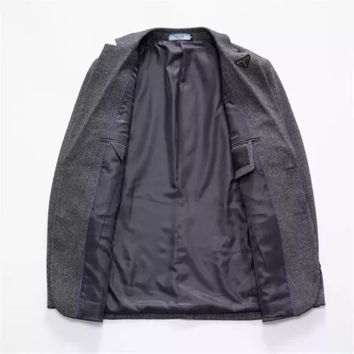 Replica Prada Jackets Long Sleeved For Men #1350443 $68.00 USD for Wholesale