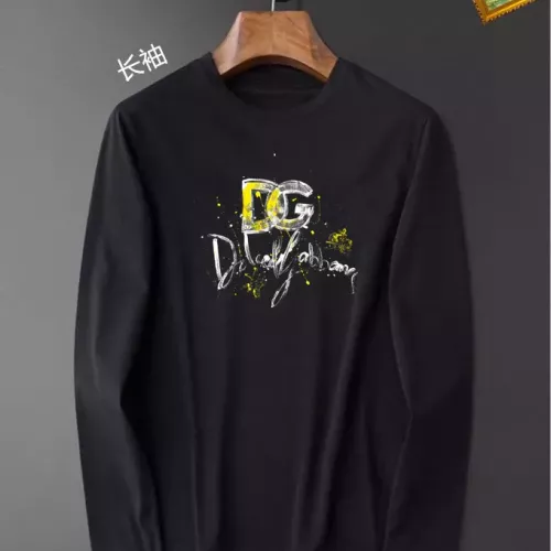 Cheap Dolce &amp; Gabbana D&amp;G T-Shirts Long Sleeved For Unisex #1350457, $$34.00 USD On Dolce &amp; Gabbana D&amp;G T-Shirts