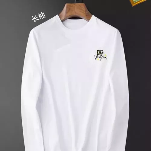 Cheap Dolce &amp; Gabbana D&amp;G T-Shirts Long Sleeved For Unisex #1350458, $$34.00 USD On Dolce &amp; Gabbana D&amp;G T-Shirts