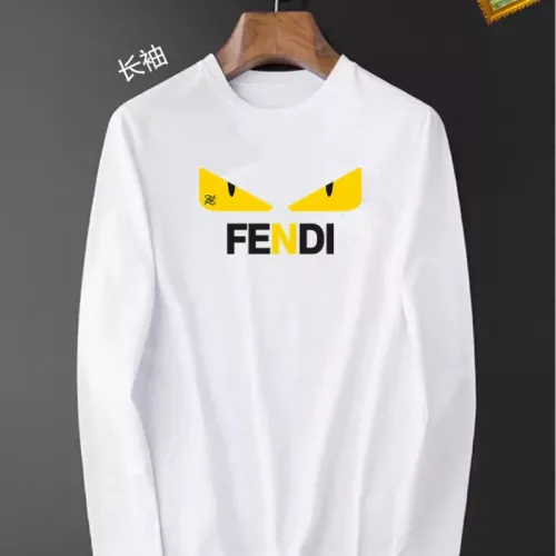 Cheap Fendi T-Shirts Long Sleeved For Unisex #1350475, $$34.00 USD On Fendi T-Shirts