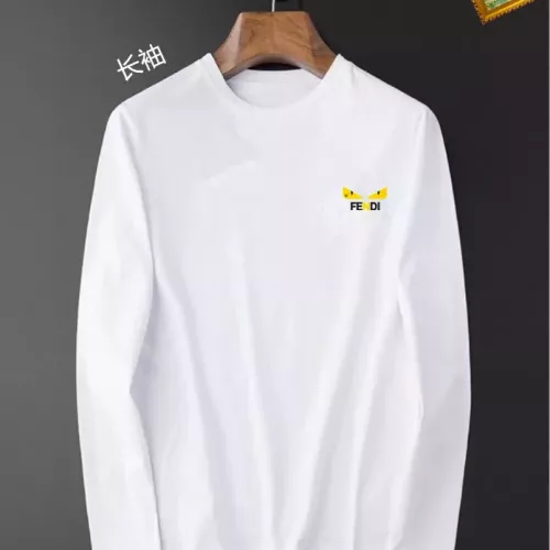 Cheap Fendi T-Shirts Long Sleeved For Unisex #1350477, $$34.00 USD On Fendi T-Shirts