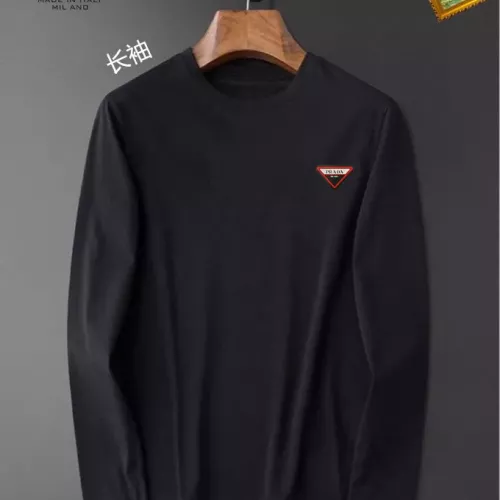 Cheap Prada T-Shirts Long Sleeved For Unisex #1350488, $$34.00 USD On Prada T-Shirts