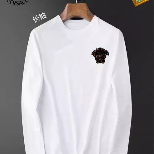 Cheap Versace T-Shirts Long Sleeved For Unisex #1350491, $$34.00 USD On Versace T-Shirts