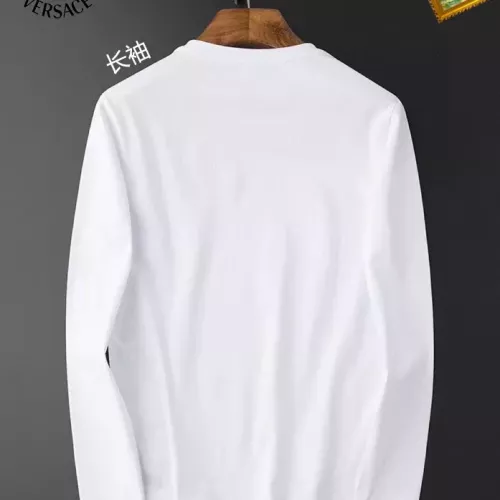 Replica Versace T-Shirts Long Sleeved For Unisex #1350491 $34.00 USD for Wholesale