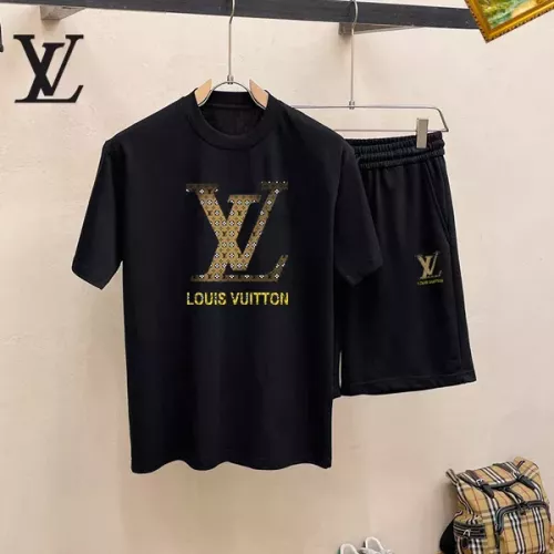 Cheap Louis Vuitton LV Tracksuits Short Sleeved For Men #1350498, $$48.00 USD On Louis Vuitton LV Tracksuits
