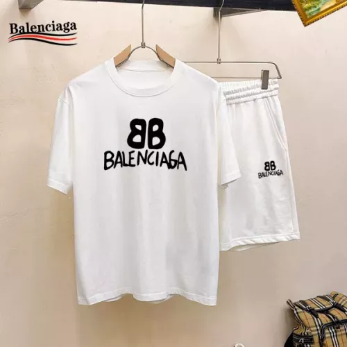 Cheap Balenciaga Fashion Tracksuits Short Sleeved For Men #1350511, $$48.00 USD On Balenciaga Fashion Tracksuits