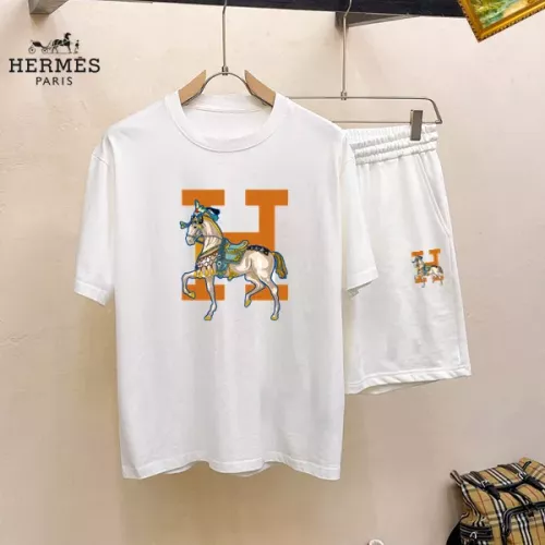 Cheap Hermes Tracksuits Short Sleeved For Men #1350525, $$48.00 USD On Hermes Tracksuits