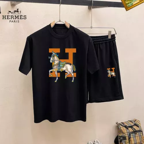 Cheap Hermes Tracksuits Short Sleeved For Men #1350526, $$48.00 USD On Hermes Tracksuits